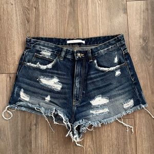 Zara jean shorts